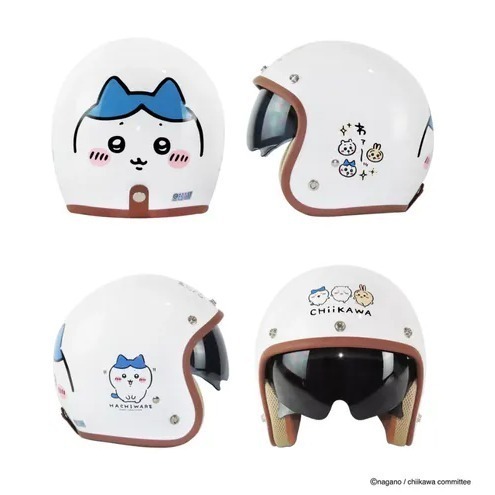 《一戴安全帽》華泰/K-806S,K-806 吉伊卡哇/小八貓/烏薩奇 復古帽 內墨鏡-細節圖2