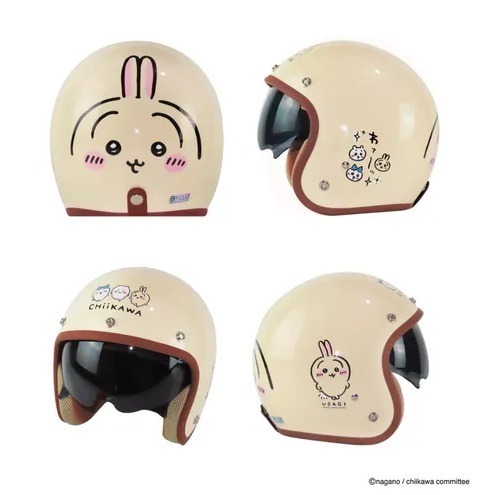 《一戴安全帽》華泰/K-806S,K-806 吉伊卡哇/小八貓/烏薩奇 復古帽 內墨鏡-細節圖3