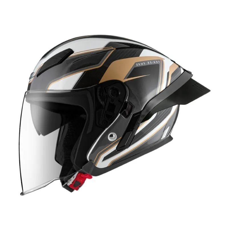 《一戴安全帽》ZEUS 瑞獅/ZS-631 彩繪BS1 四分之三安全帽-細節圖2