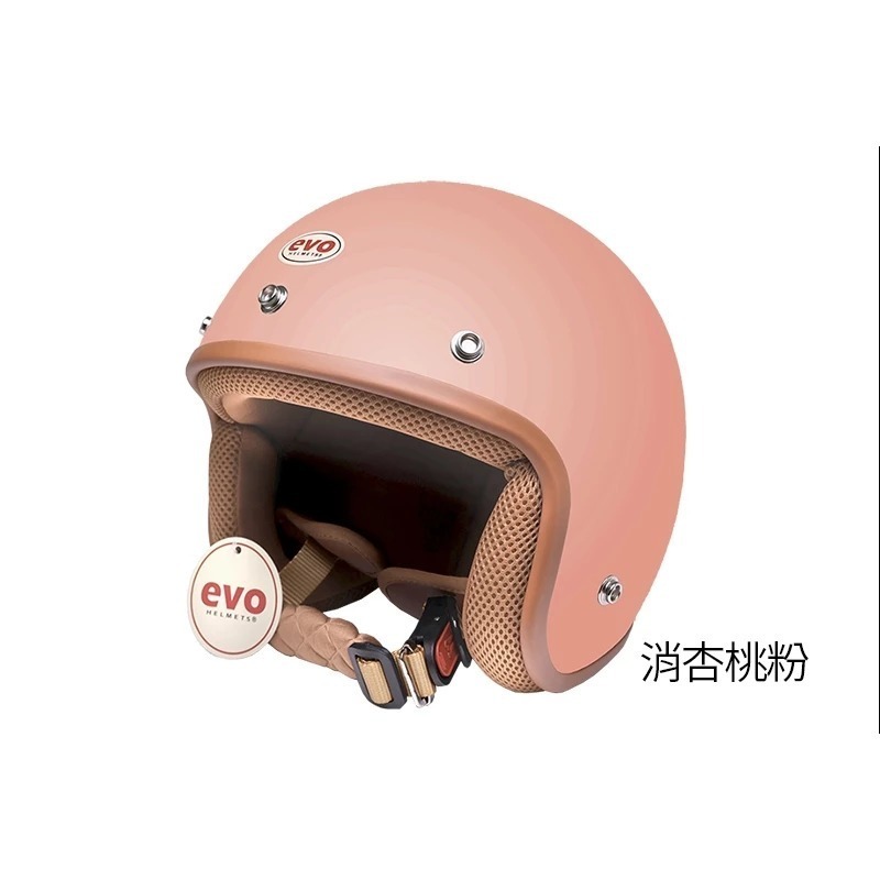 《一戴安全帽》智同 EVO/CA310 簡約經典復古帽 素色款-細節圖6
