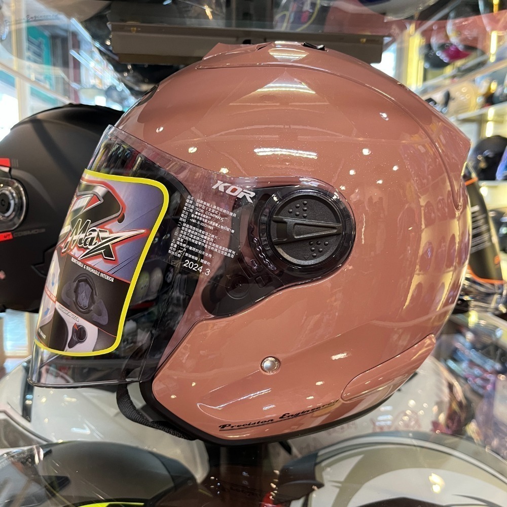 《一戴安全帽》KOR/ONZA MAX-R1 四分之三 R帽 亮色/消光 🔥可加購七彩電鍍片、深墨片或多層膜鏡片-規格圖8