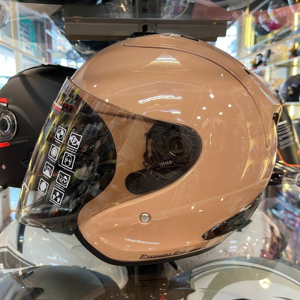 《一戴安全帽》R帽 A6 四分之三 亮色/消光 👍買就送七彩電鍍片或深墨片-細節圖10