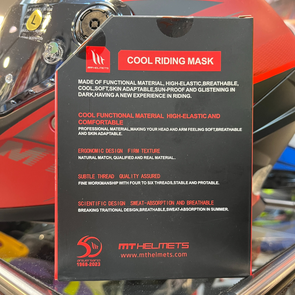 《一戴安全帽》MT 涼感頭套 高彈性/透氣/涼爽柔軟 (單一尺寸)-細節圖3