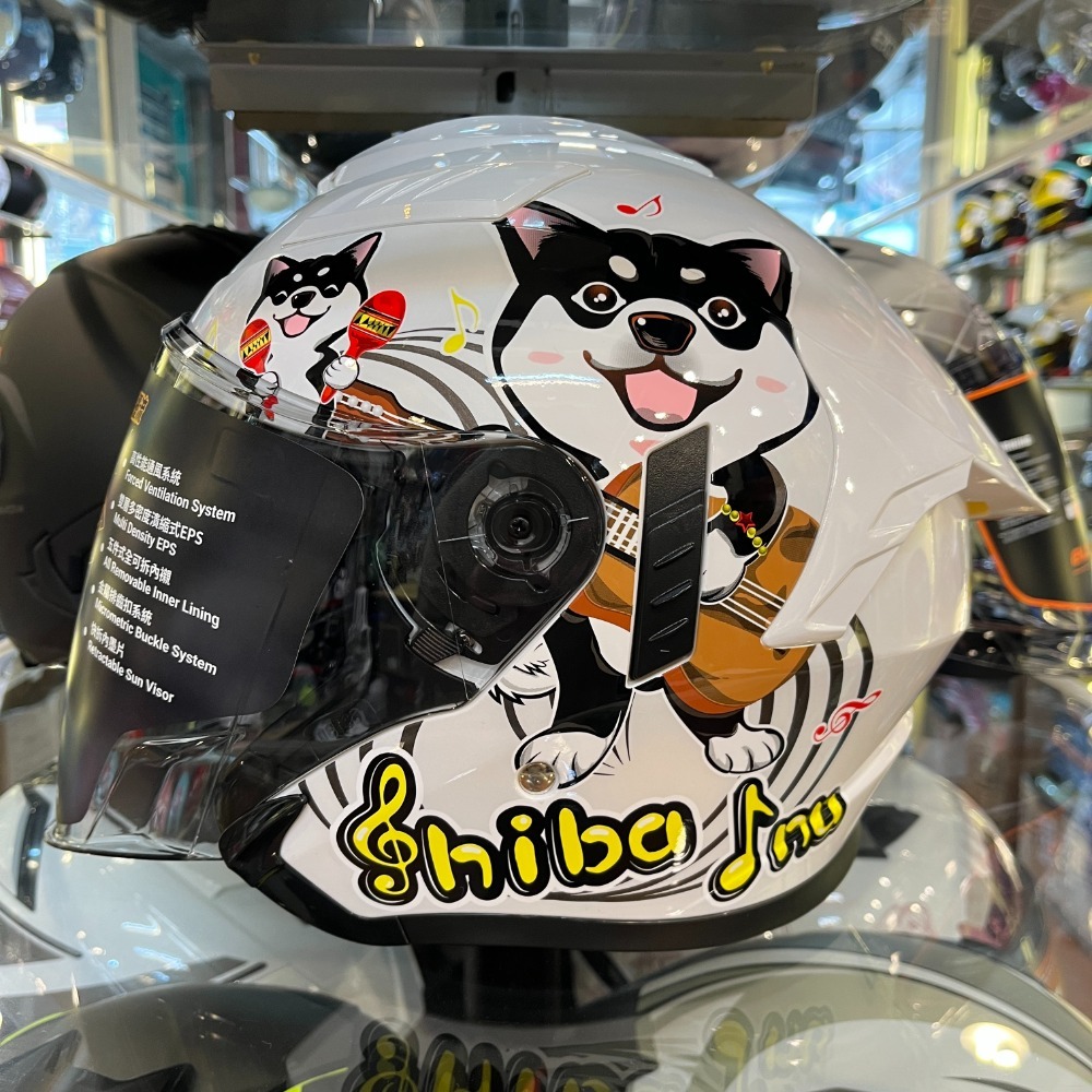 #3黑柴犬 珍珠白 (S~2XL)