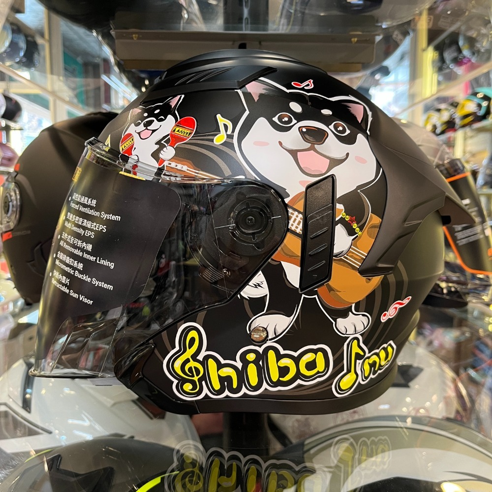 #3黑柴犬 消光黑 (S~2XL)