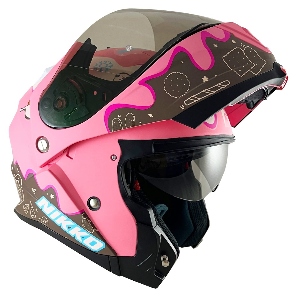 《一戴安全帽》NIKKO/N902 可樂帽 #冰淇淋小熊與薑餅布朗尼 👍買就送防水袋-細節圖2