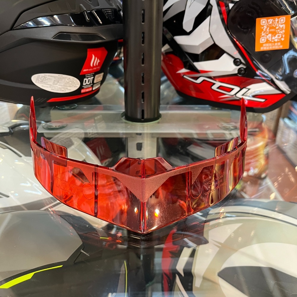 《一戴安全帽》KYT/TTC 專屬配件 鴨尾 👍共七種顏色 3D空力擾流-規格圖2