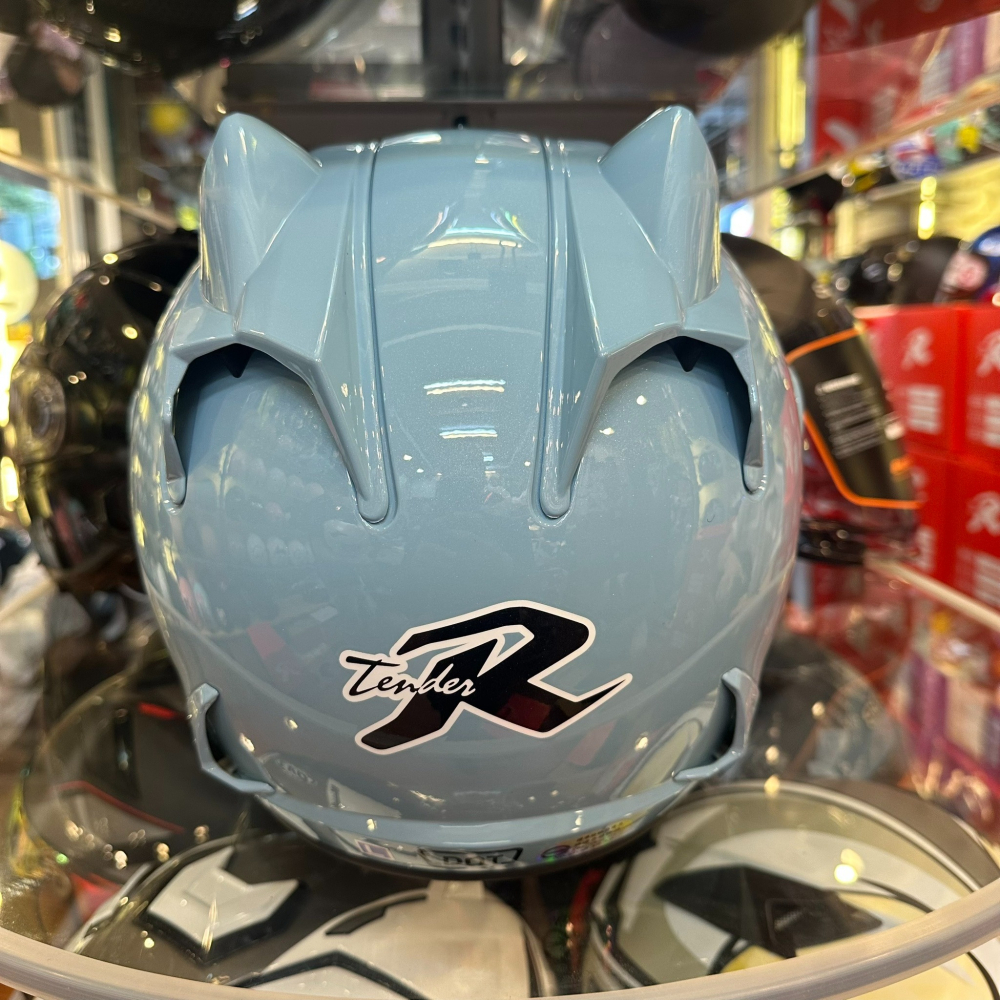 《一戴安全帽》Tender 天德牌/A715 貓R帽 四分之三 👍可加購深黑鏡片/電鍍片-細節圖2