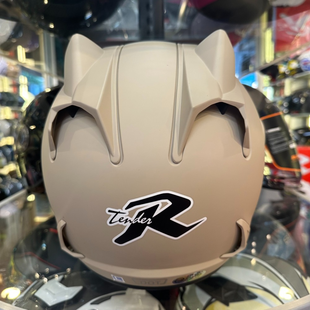 《一戴安全帽》Tender 天德牌/A715 貓R帽 四分之三 👍可加購深黑鏡片/電鍍片-規格圖9