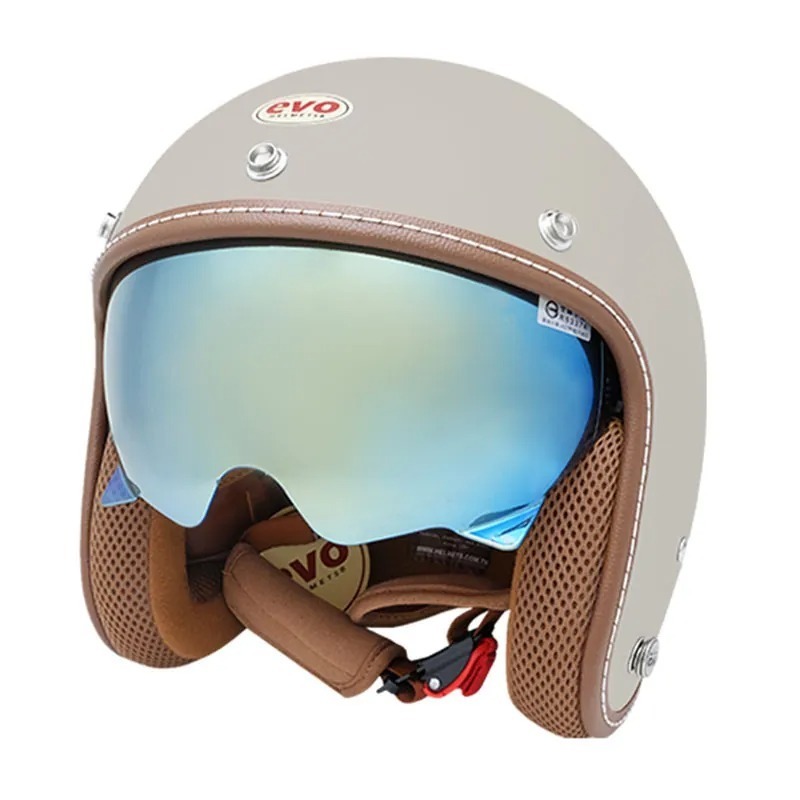 《一戴安全帽》智同 EVO/CA-312 ALISA 艾莉莎 復古帽 👍買就送盾牌鏡片-細節圖2