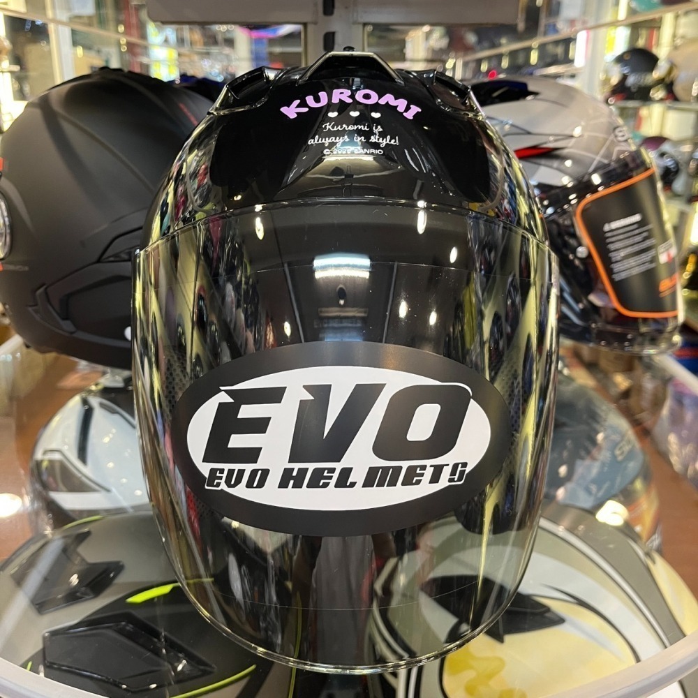 《一戴安全帽》EVO 智同/CA335 大臉庫洛米 四分之三安全帽-細節圖3