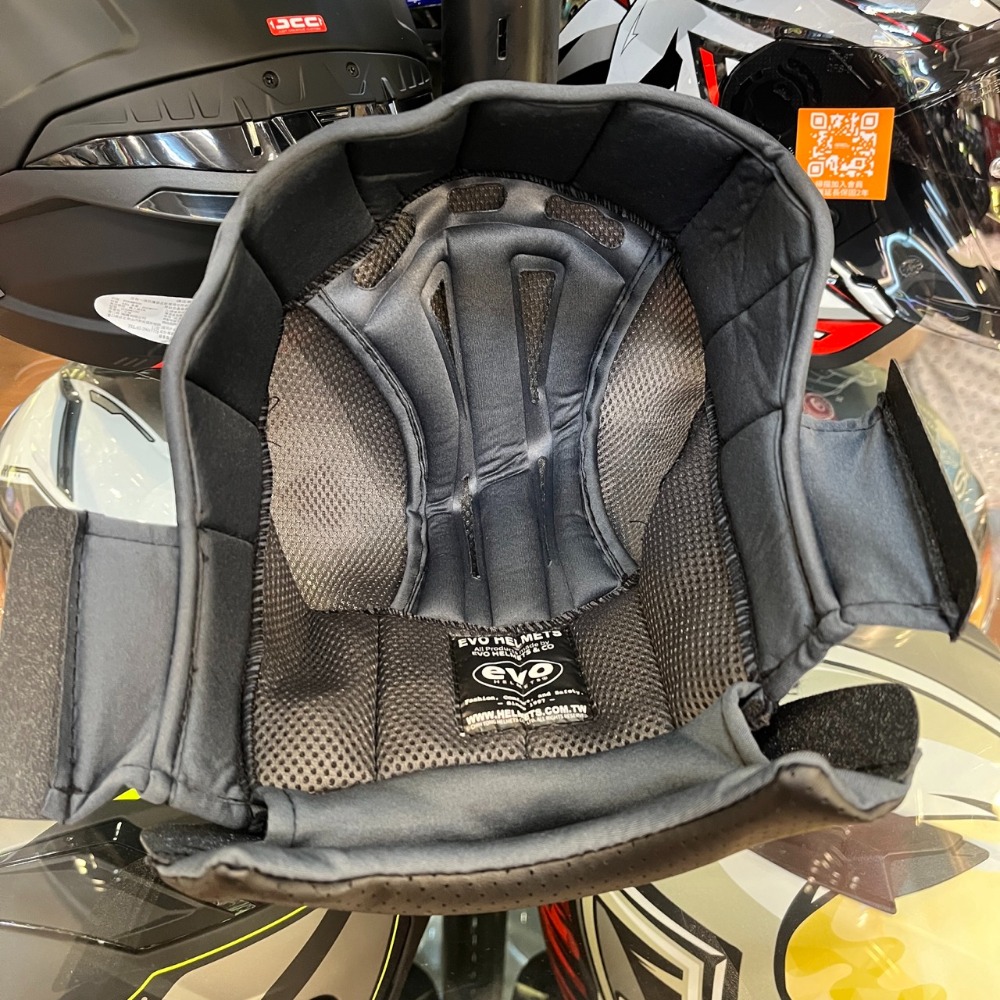 《一戴安全帽》EVO 智同/CA335 大臉庫洛米 四分之三安全帽配件區-規格圖4