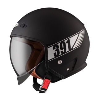 《一戴安全帽》ZEUS 瑞獅/ZS-391太空帽 四分之三-細節圖7