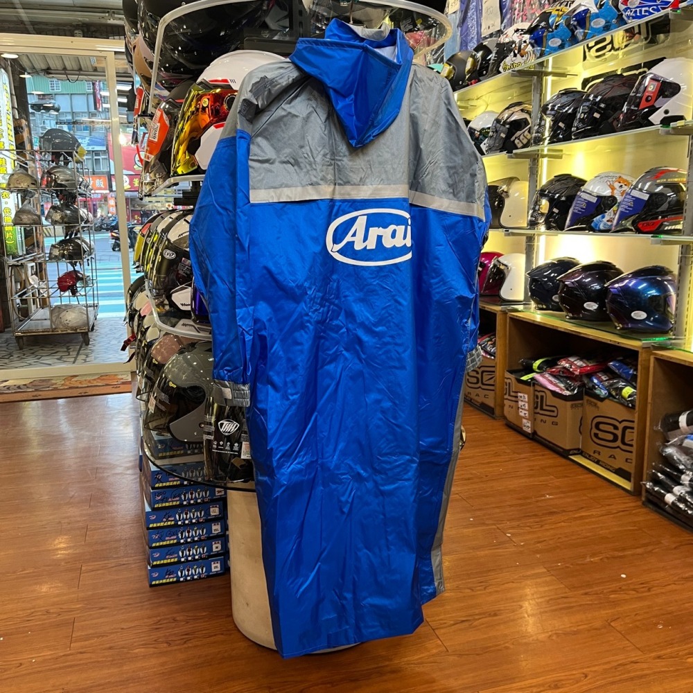 《一戴安全帽》Arai W027 雙側開一件式防水雨衣 台灣製造-細節圖4