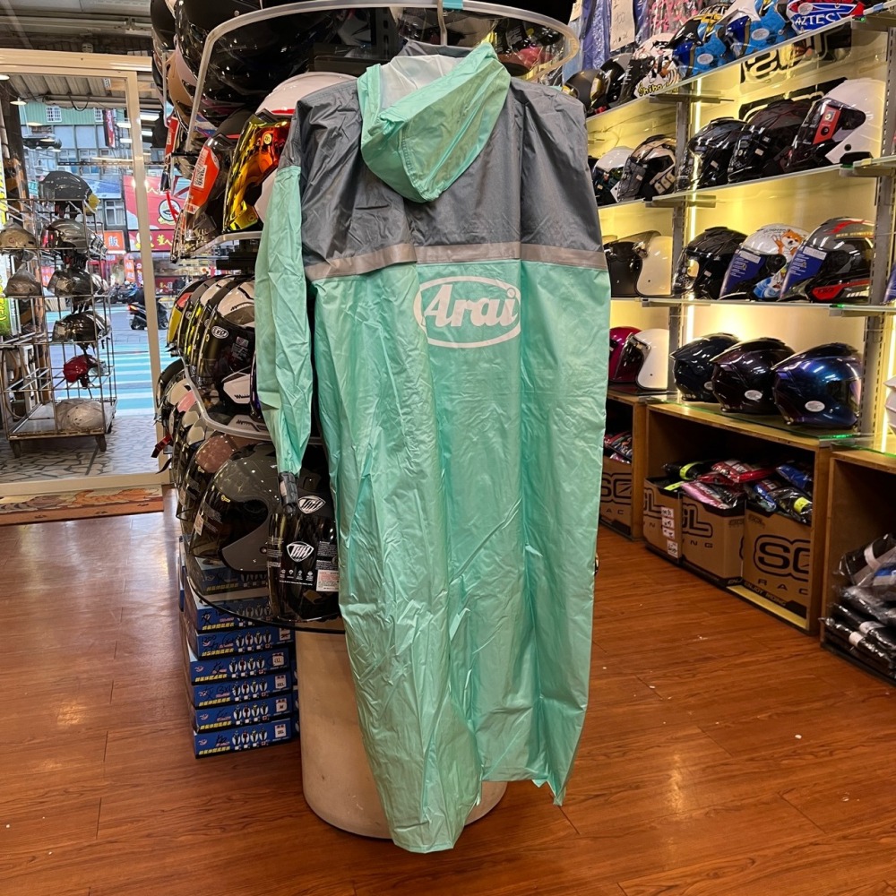 《一戴安全帽》Arai W027 雙側開一件式防水雨衣 台灣製造-細節圖6