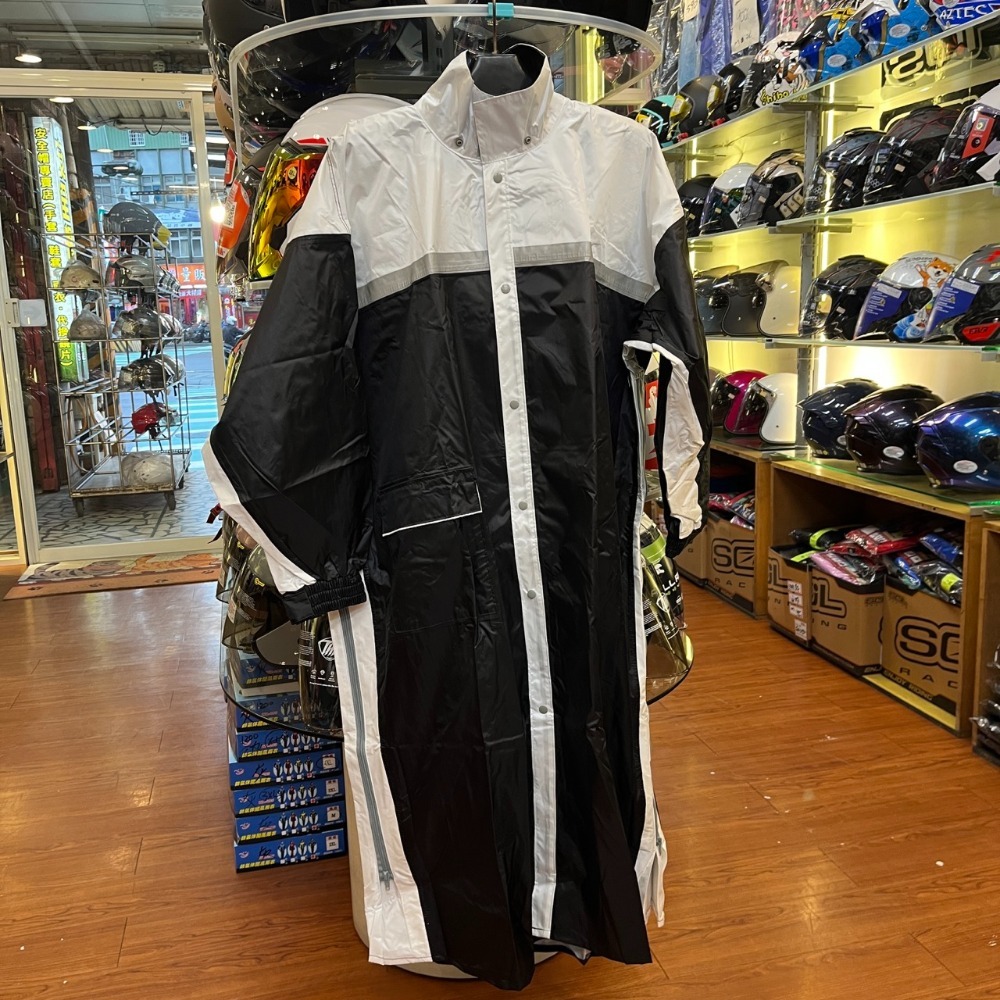 《一戴安全帽》Arai W027 雙側開一件式防水雨衣 台灣製造-規格圖10
