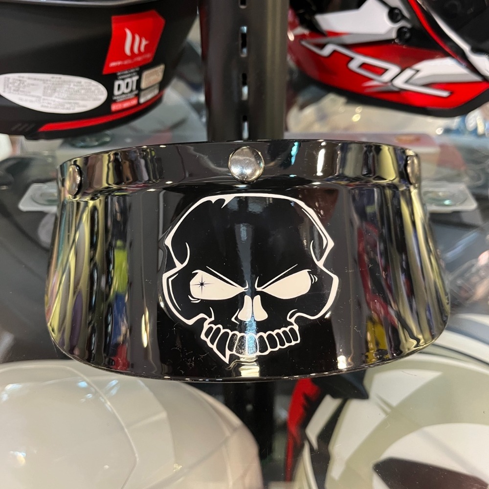 《一戴安全帽》復古帽專用帽簷 個性配件/帥度破表-規格圖6