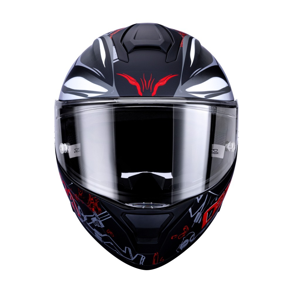 《一戴安全帽》MESUCA 麥斯卡/M623 Dead Pool 死仕 漫威聯名 全罩安全帽 👍買就送防水袋-細節圖3