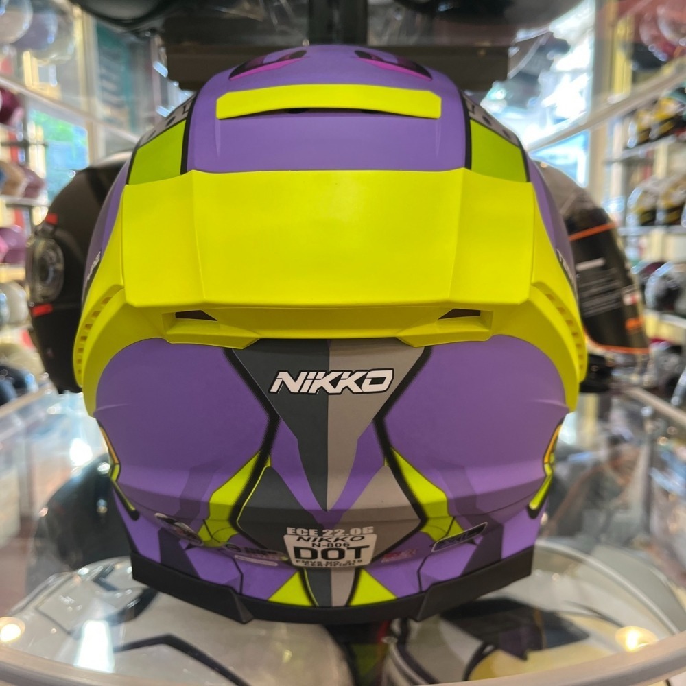 《一戴安全帽》NIKKO/N-806 II EVA 新世紀福音戰士 初號機 限量聯名款 全罩式安全帽-細節圖4