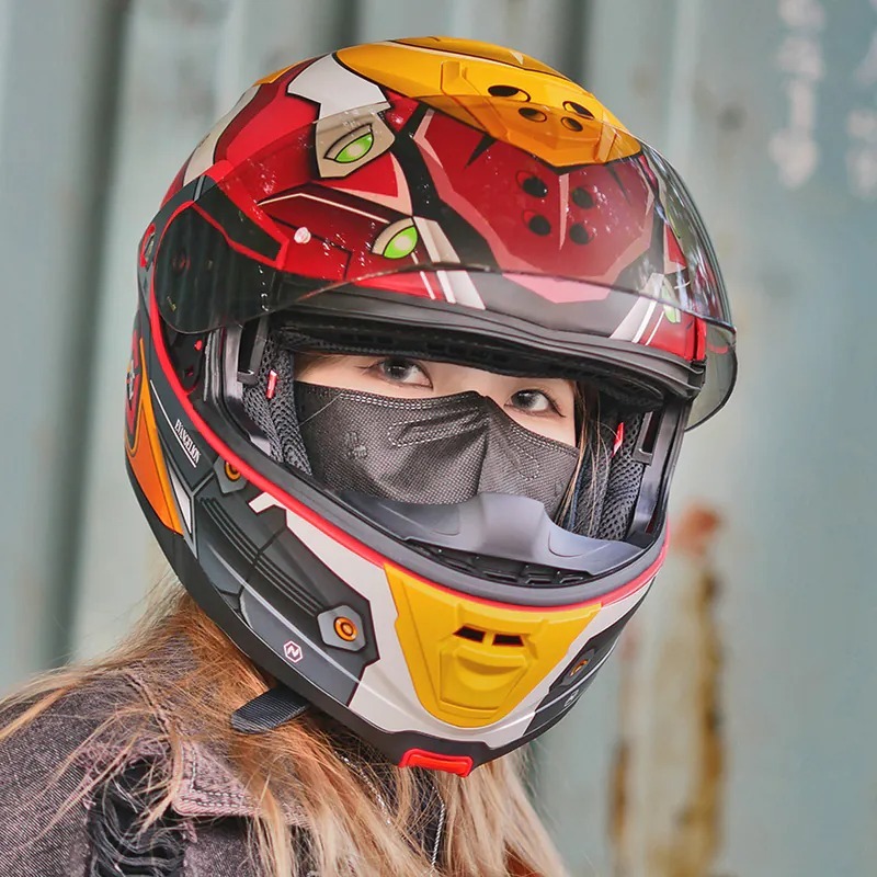 《一戴安全帽》NIKKO/N-902 彩繪 貳號機 明日香 EVA 可樂帽-細節圖4