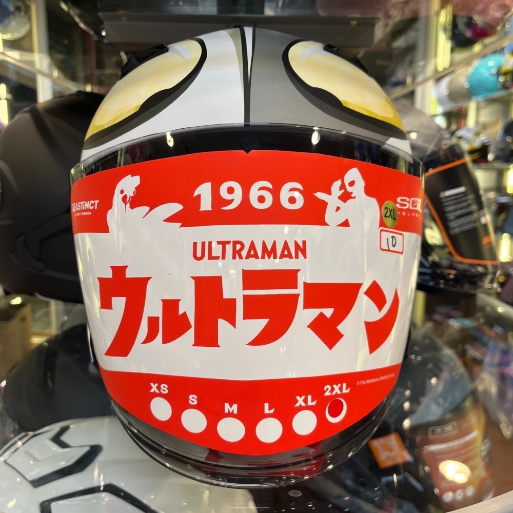 《一戴安全帽》SOL/SO-7E 超人力霸王 限量聯名 四分之三 👍附贈精美周邊-細節圖4