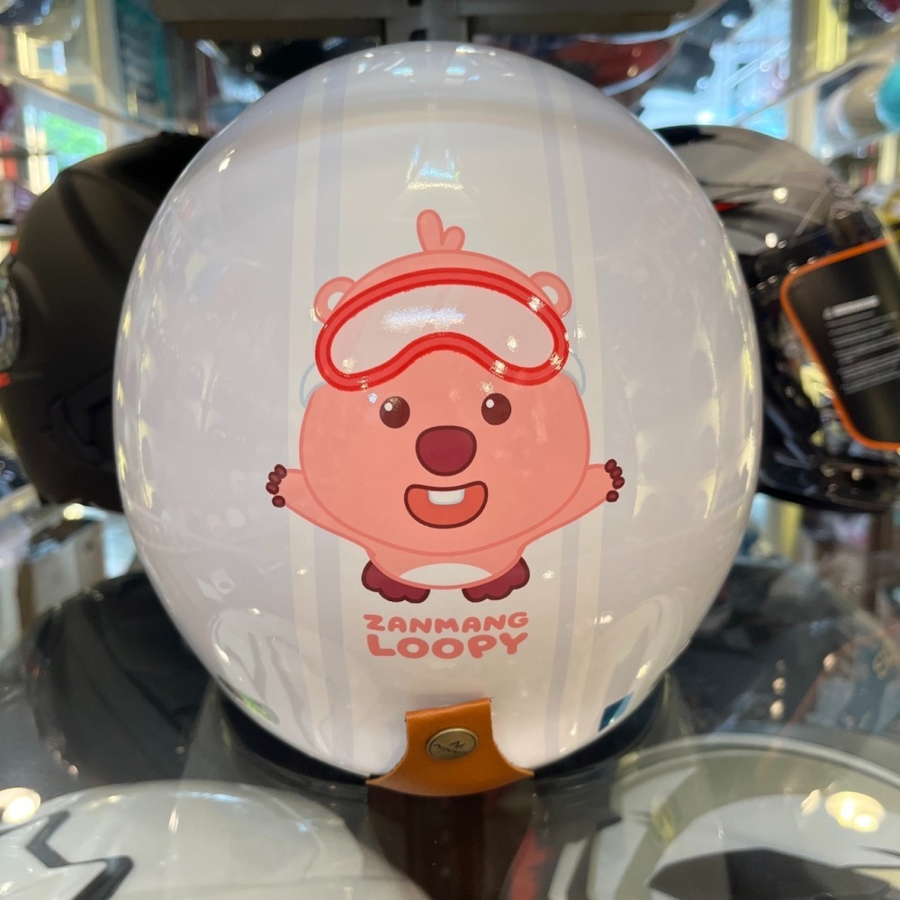 《一戴安全帽》NIKKO/N401 #ZANMANG LOOPY 復古帽-細節圖3