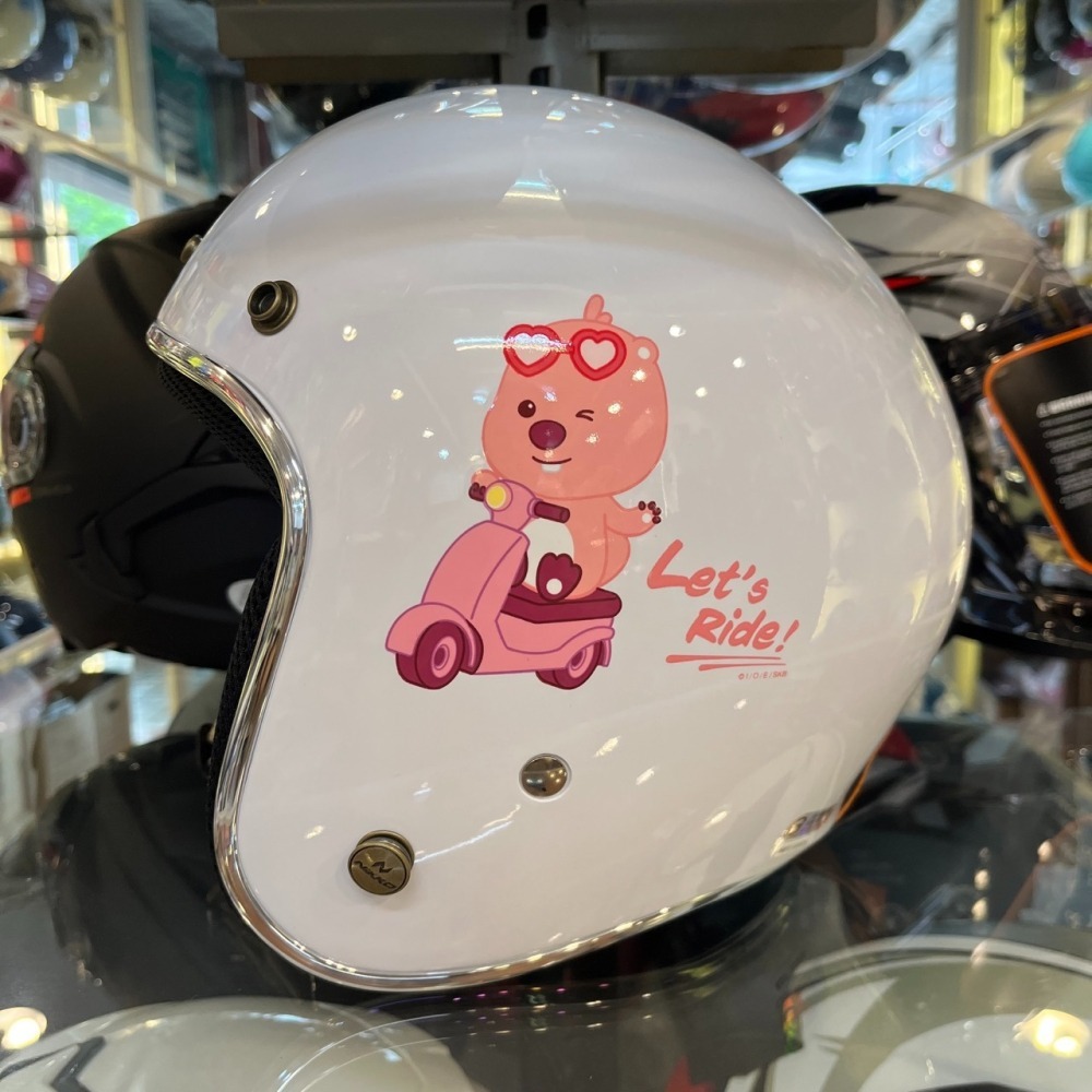 《一戴安全帽》NIKKO/N401 #ZANMANG LOOPY 復古帽-細節圖4