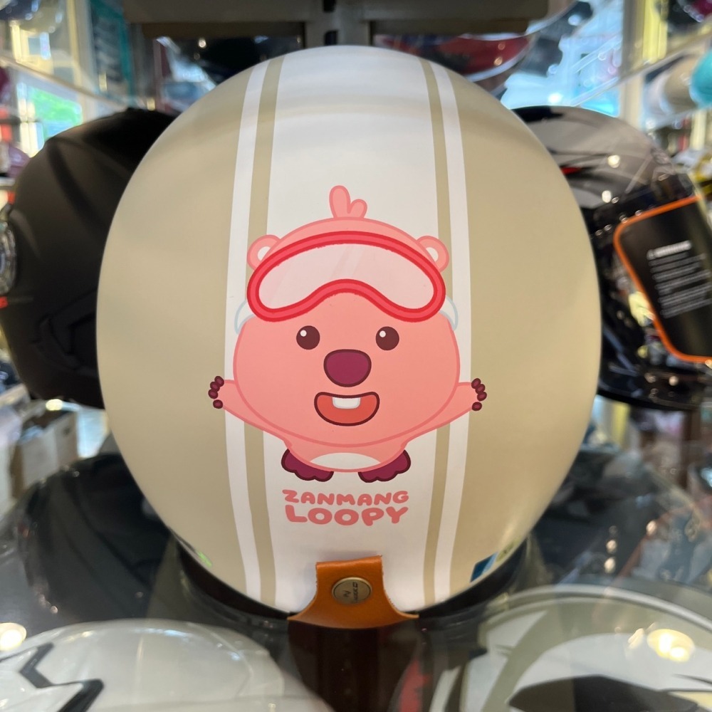 《一戴安全帽》NIKKO/N401 #ZANMANG LOOPY 復古帽-細節圖6
