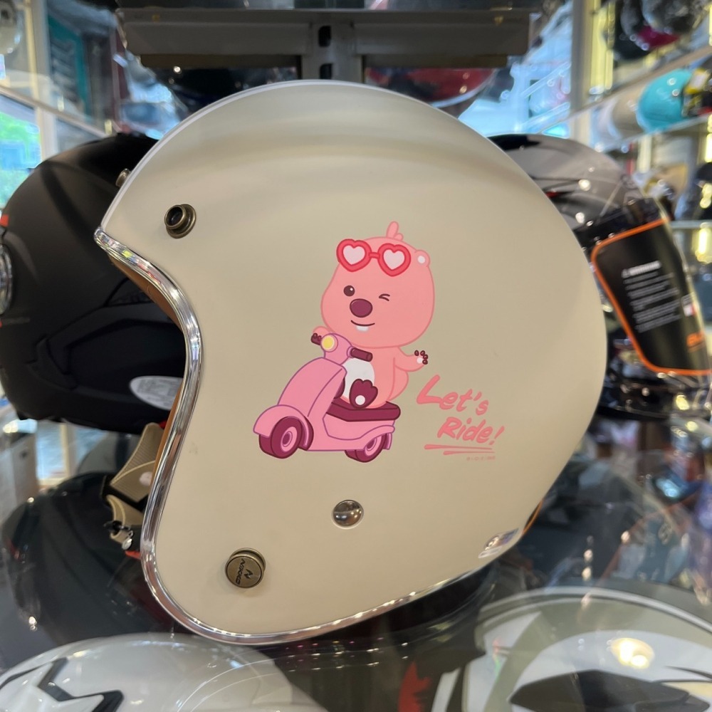 《一戴安全帽》NIKKO/N401 #ZANMANG LOOPY 復古帽-細節圖7