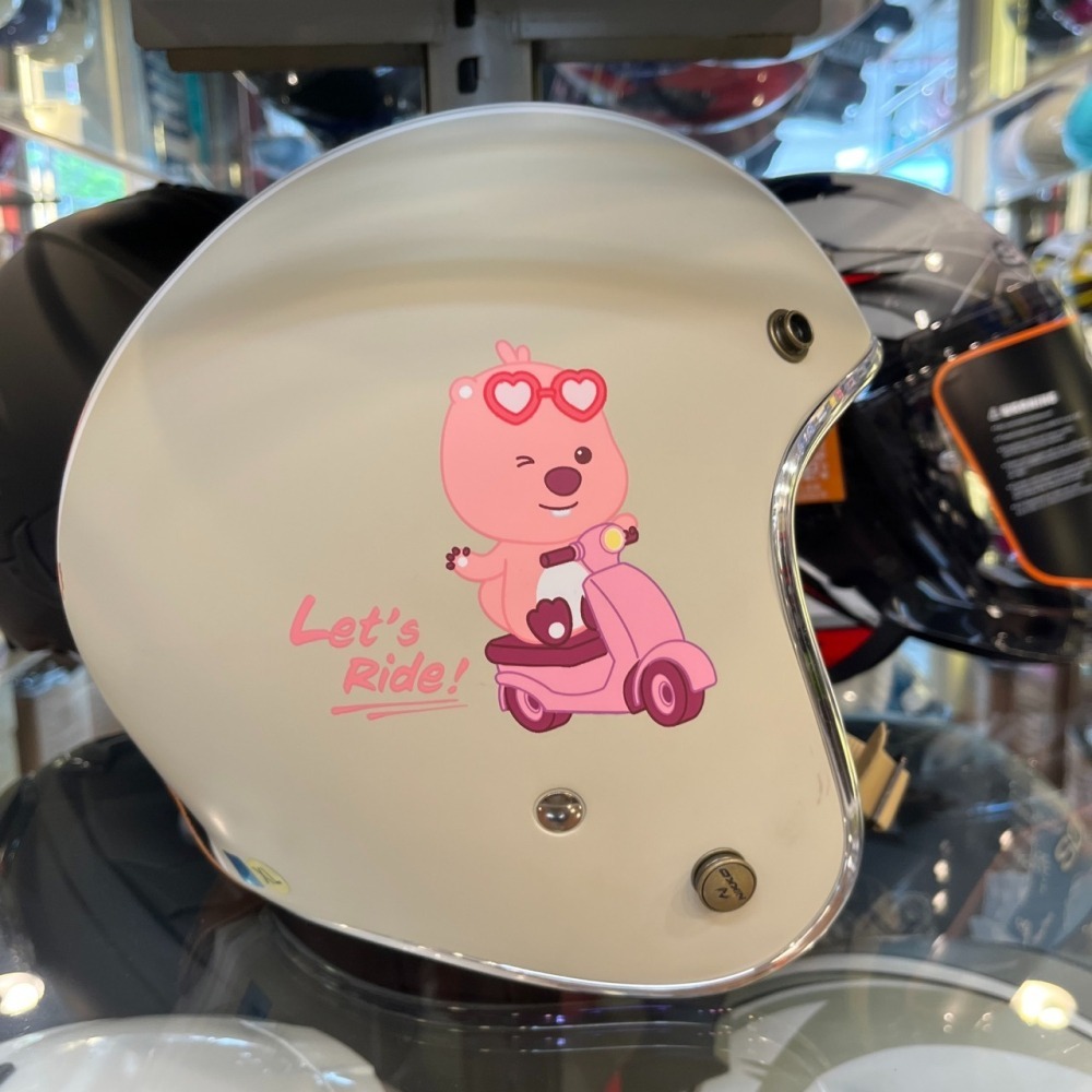 《一戴安全帽》NIKKO/N401 #ZANMANG LOOPY 復古帽-細節圖8