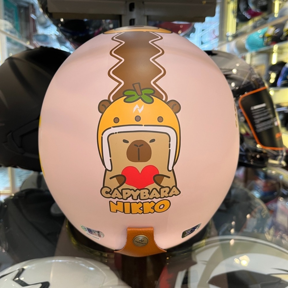 《一戴安全帽》NIKKO/N401 卡皮漢堡包 復古帽-細節圖3