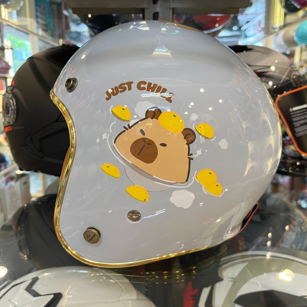 《一戴安全帽》NIKKO/N401 卡皮漢堡包 復古帽-細節圖7