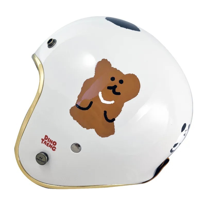 《一戴安全帽》NIKKO/N401 DINOTAENG 復古帽-細節圖3