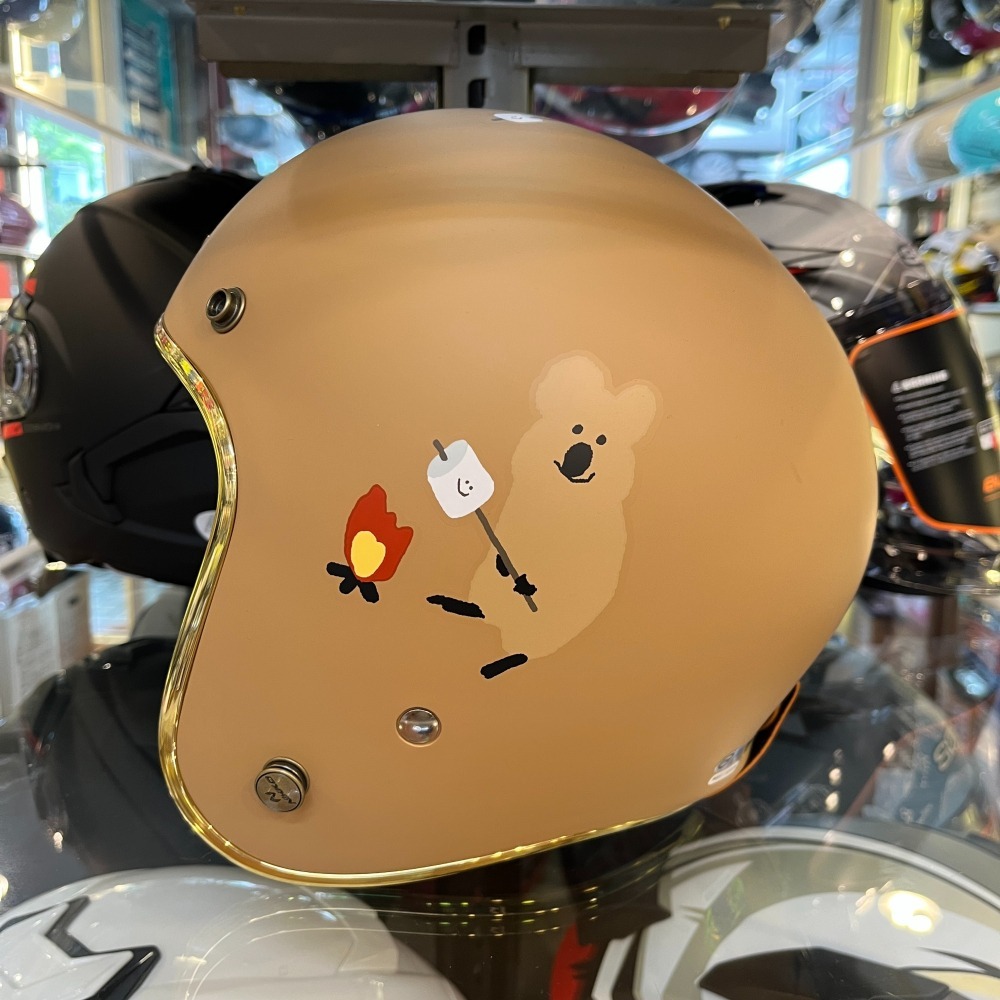 《一戴安全帽》NIKKO/N401 DINOTAENG 復古帽-細節圖4