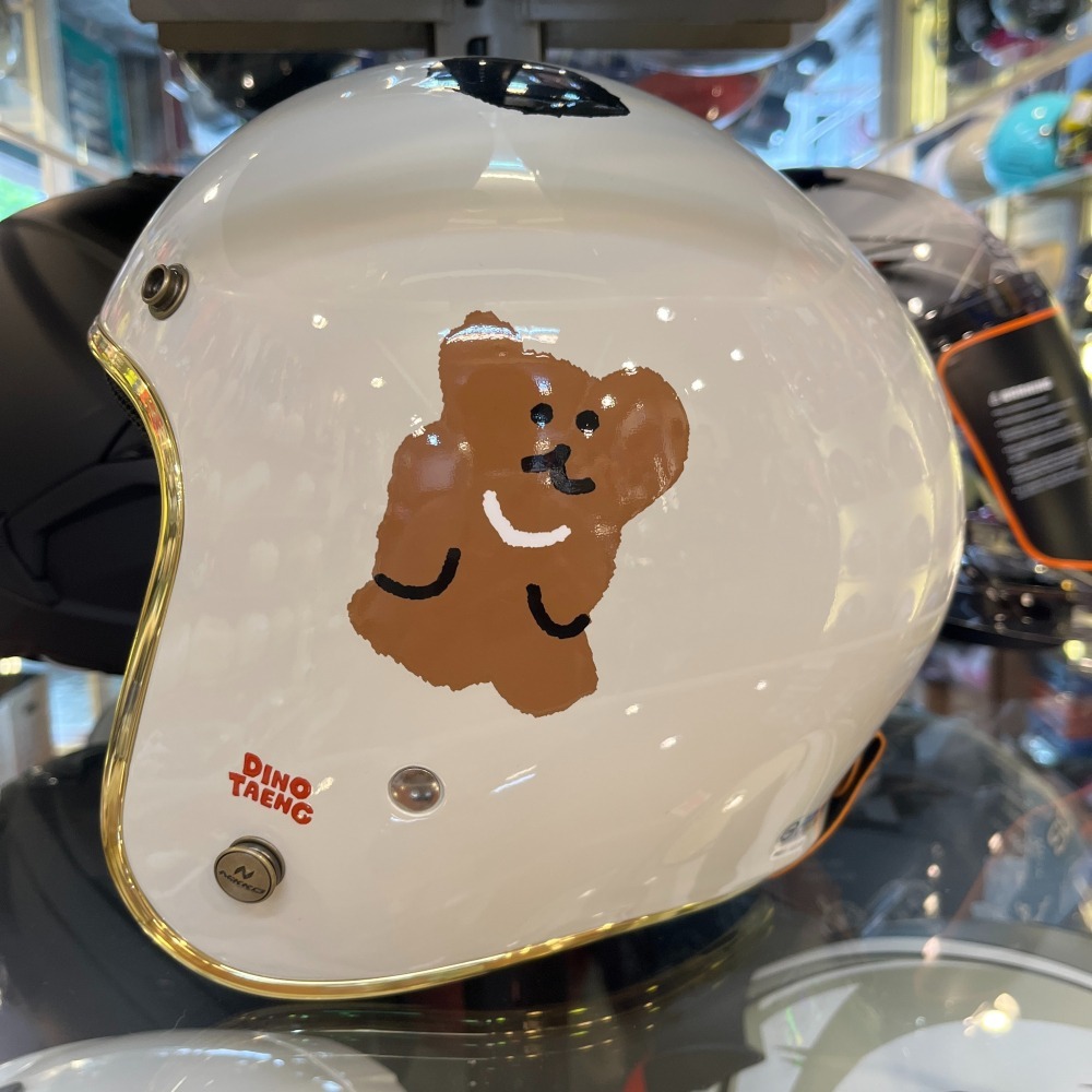 《一戴安全帽》NIKKO/N401 DINOTAENG 復古帽-細節圖6