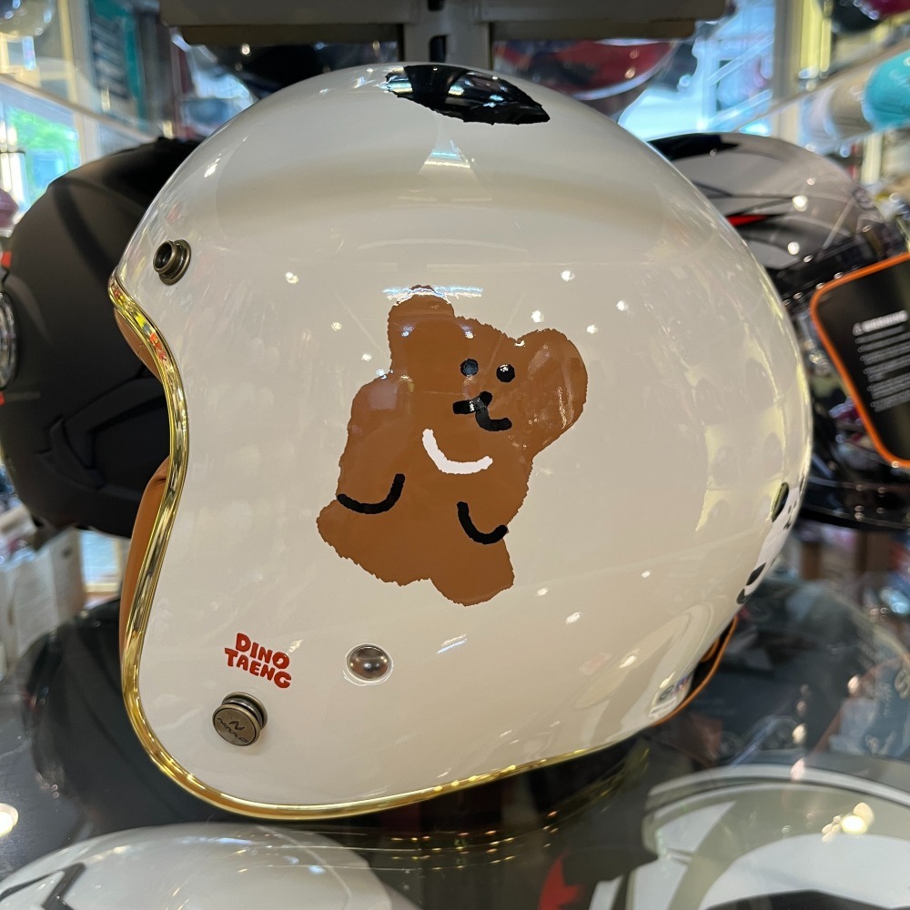 《一戴安全帽》NIKKO/N401 DINOTAENG 復古帽-細節圖8