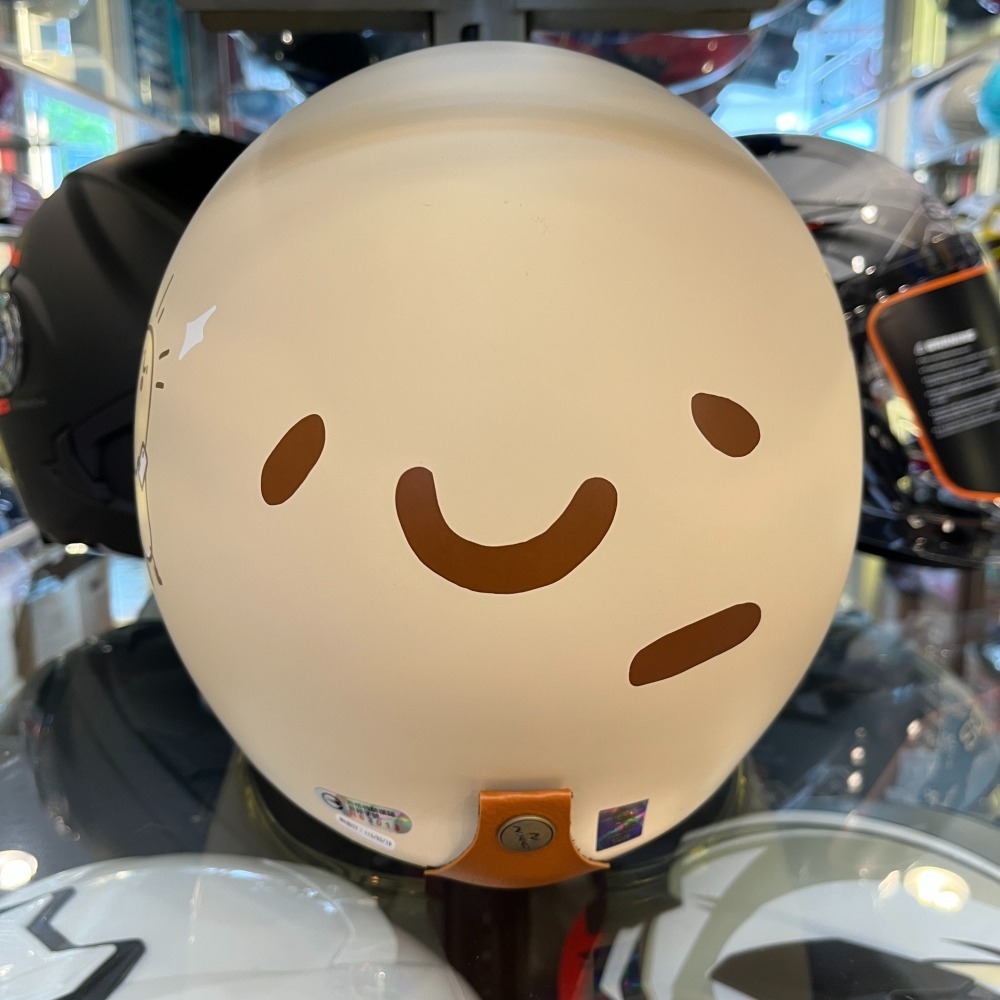 《一戴安全帽》NIKKO/N401A 咻熊家的鈴薯泥 復古帽-細節圖3