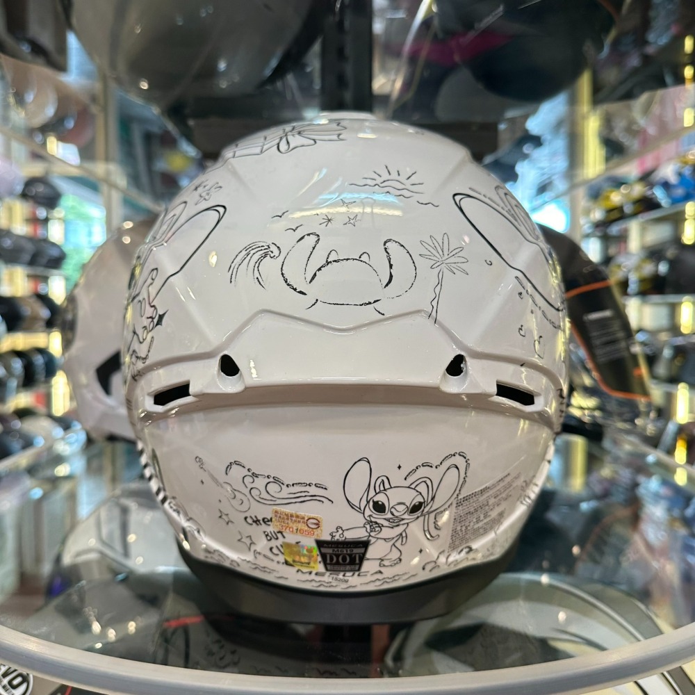 《一戴安全帽》MESUCA 麥斯卡/M619 安琪 白 全罩安全帽 👍買就送防水袋-細節圖5