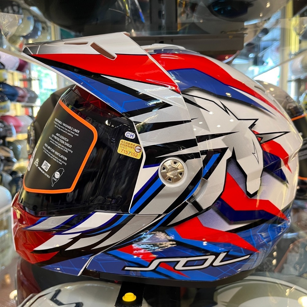 《一戴安全帽》SOL/SM-6P 獨角獸 可樂帽 買就送好禮3選一/帽內附贈大帽舌一件可自由拆裝-規格圖6