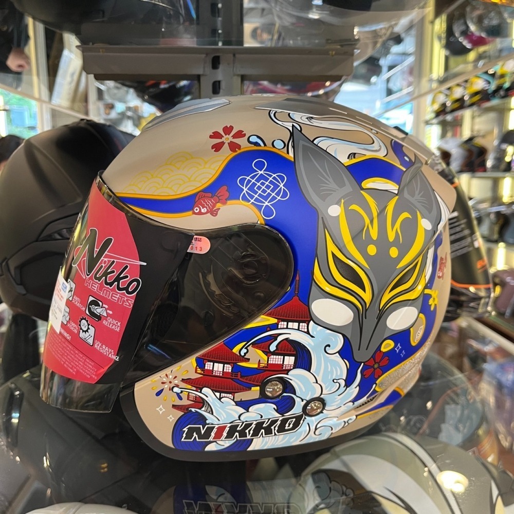 《一戴安全帽》NIKKO/N557 #5 凜狐浪漫譚 九尾狐系列 四分之三-細節圖3
