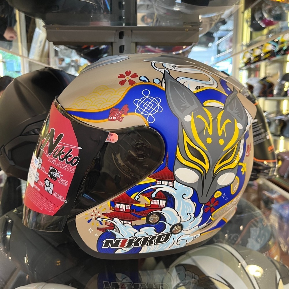 《一戴安全帽》NIKKO/N557 #5 凜狐浪漫譚 九尾狐系列 四分之三-規格圖4
