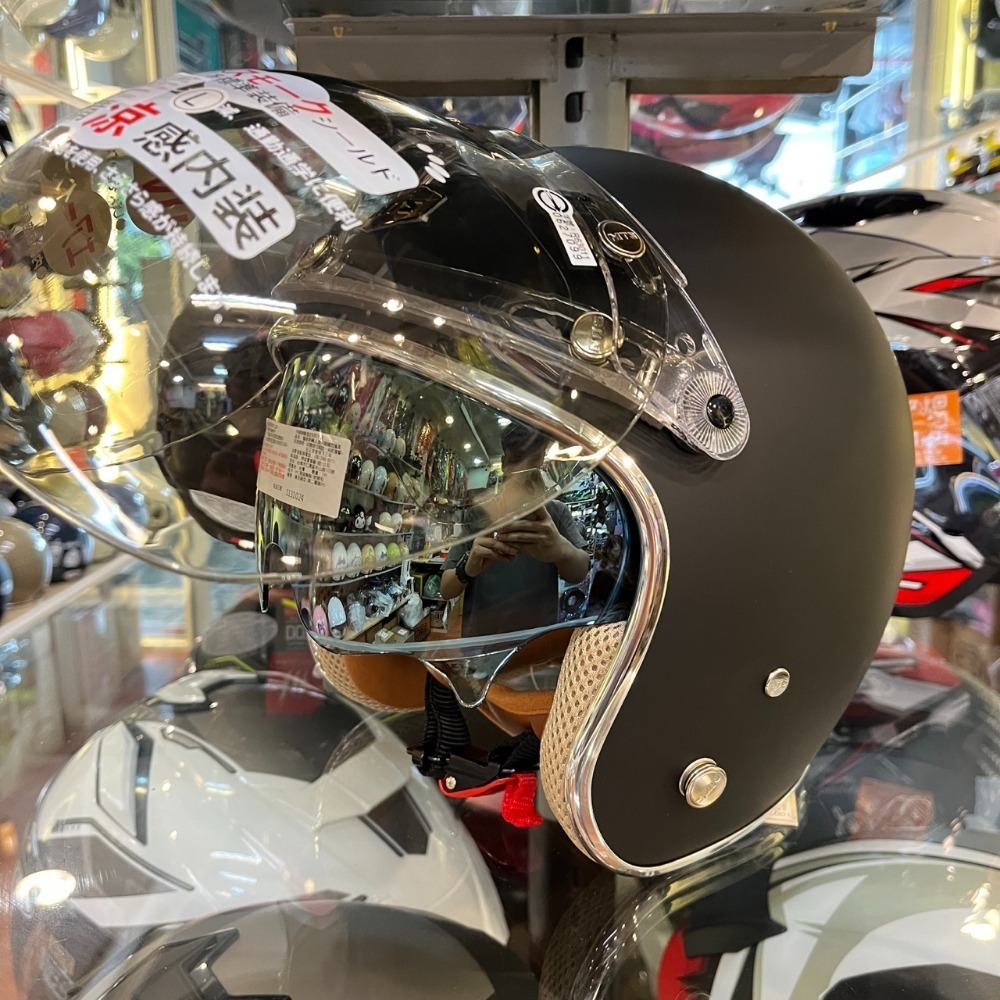 《一戴安全帽》GP-5 MTS/313 小帽體復古帽 👍買就送泡泡鏡或加長盾牌鏡片-規格圖7