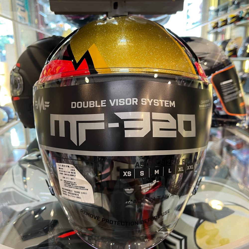 《一戴安全帽》明峯 MING FENG/MF320 SHAZAM 沙贊 四分之三-細節圖3