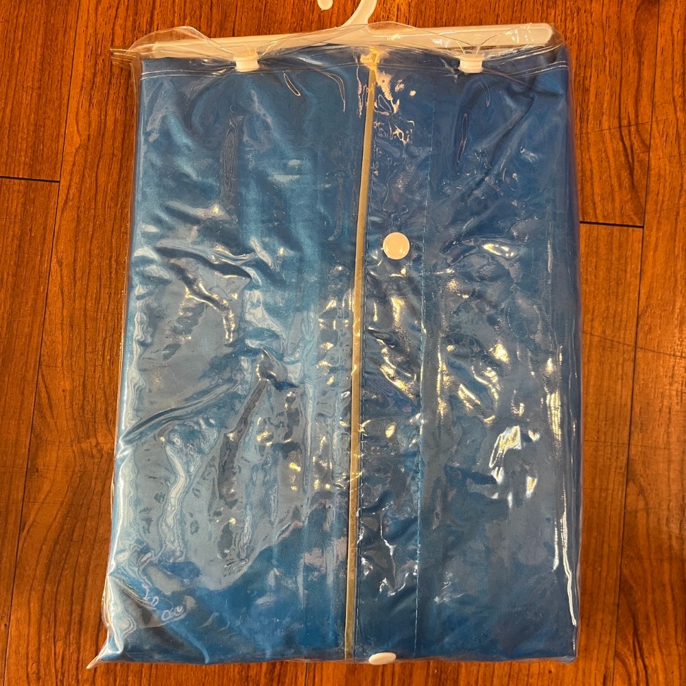 《一戴安全帽》粉彩尼龍素色雨衣 傘型加寬設計-規格圖6