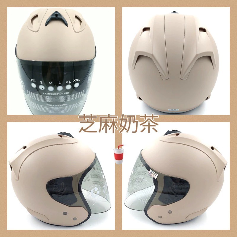 《一戴安全帽》EVO 智同/R帽 四分之三 👍加購電鍍片或深黑鏡片-規格圖2