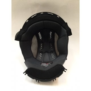 《一戴安全帽》ZEUS 瑞獅/ZS-613B 後擾流/淺黒色鏡片/電彩片/內耳襯 配件區-細節圖4