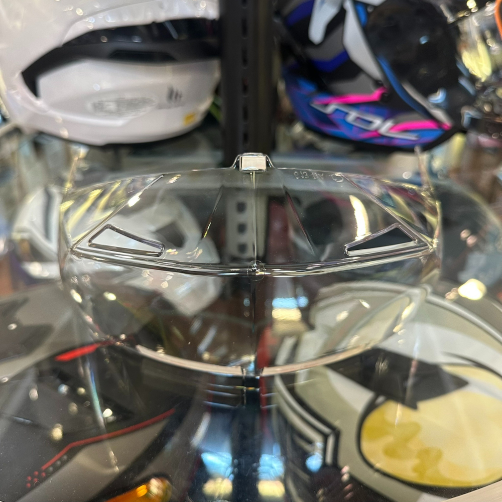 《一戴安全帽》ZEUS 瑞獅/ZS-613B 後擾流/淺黒色鏡片/電彩片/內耳襯 配件區-細節圖6