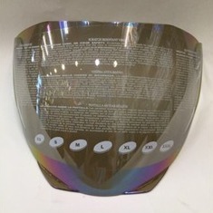 《一戴安全帽》ZEUS 瑞獅/ZS-613B 後擾流/淺黒色鏡片/電彩片/內耳襯 配件區-規格圖8