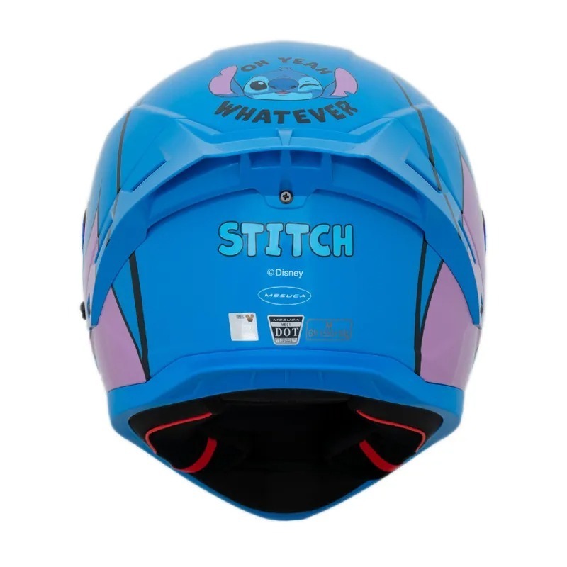 《一戴安全帽》MESUCA麥斯卡/M601 Stitch 史迪奇聯名 全罩安全帽 👍買就送防水袋-細節圖3