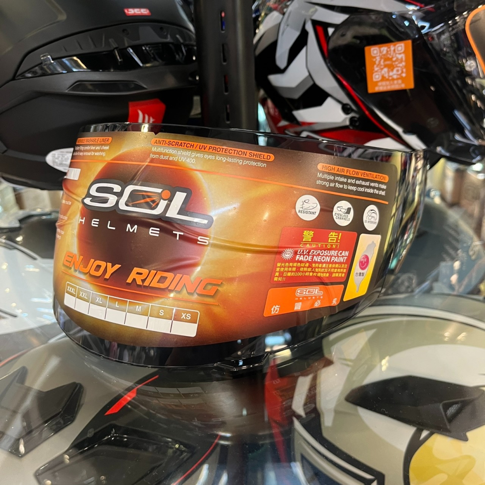 《一戴安全帽》SOL/SM-2 SM-5 鏡片區-細節圖3